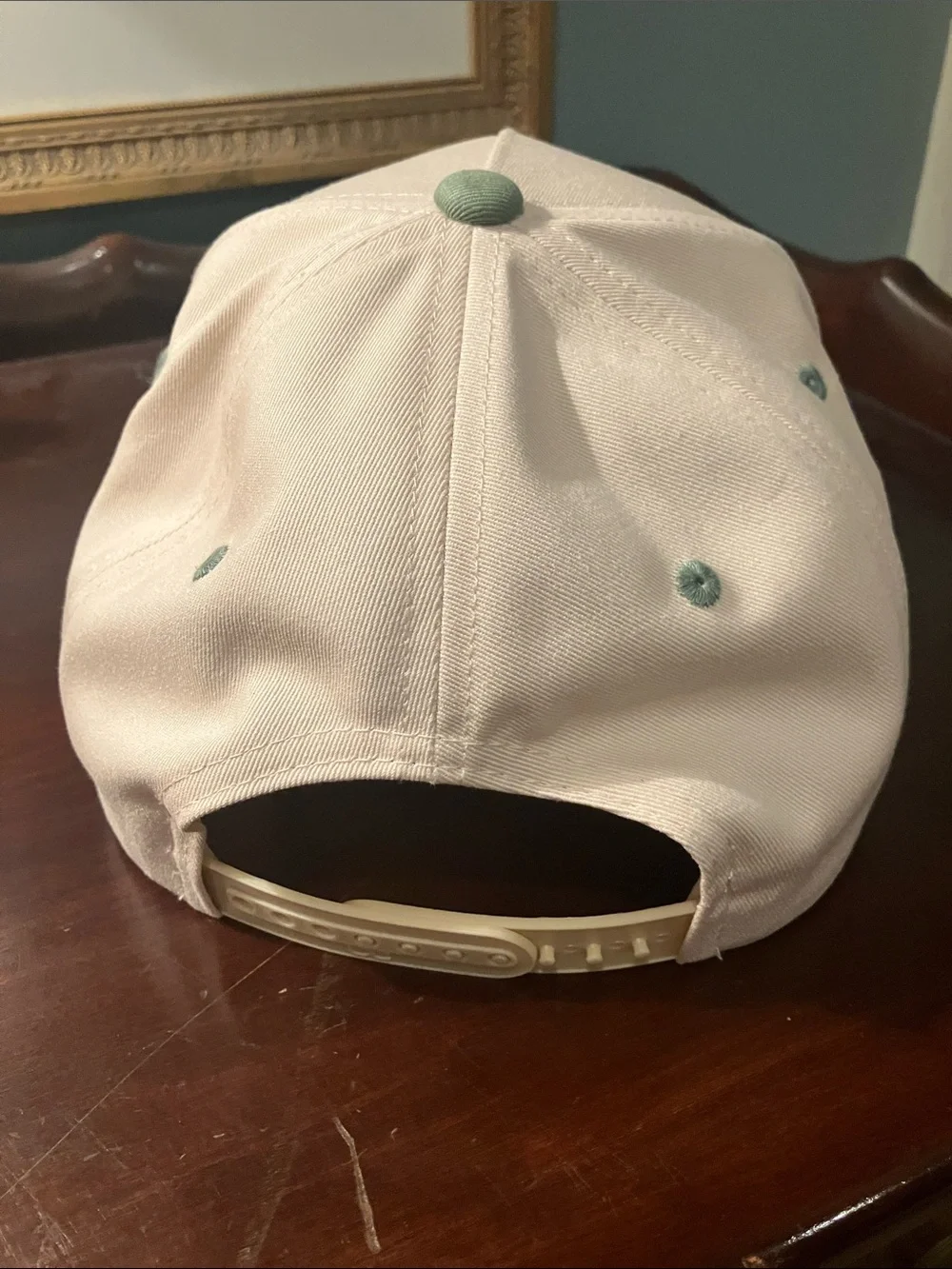Sorry About My Husband Pink and Sage Baseball Cap